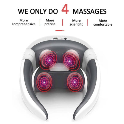 Smart Electric Pulse Neck and Back Massager