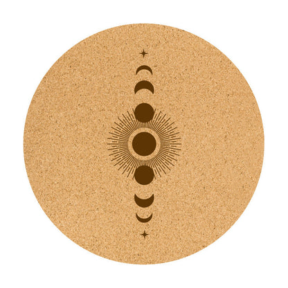 Cork Natural Rubber Meditation Mat