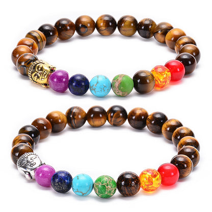 Seven Chakra Healing Beaded Bracelet