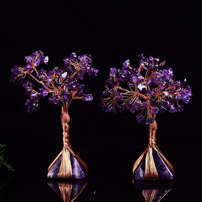 Amethyst Money Tree Decoration