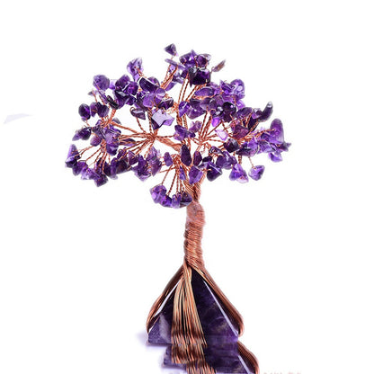 Amethyst Money Tree Decoration