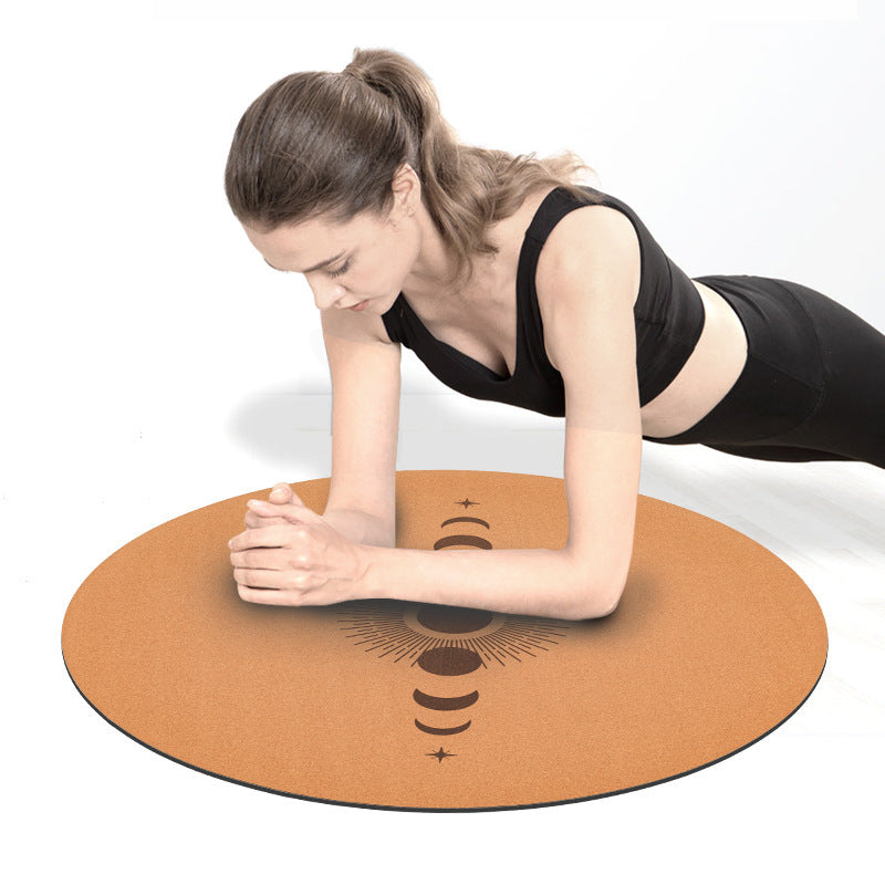 Cork Natural Rubber Meditation Mat